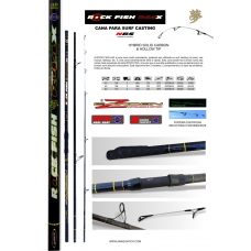 CANA NBS ROCK FISH R44X HOLLOW  ( 100-250gr - 4,5 Mts )